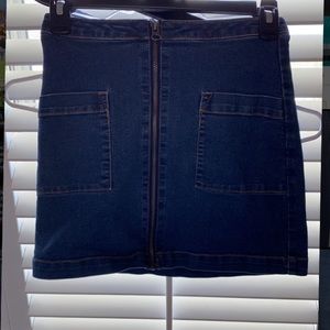 Denim skirt